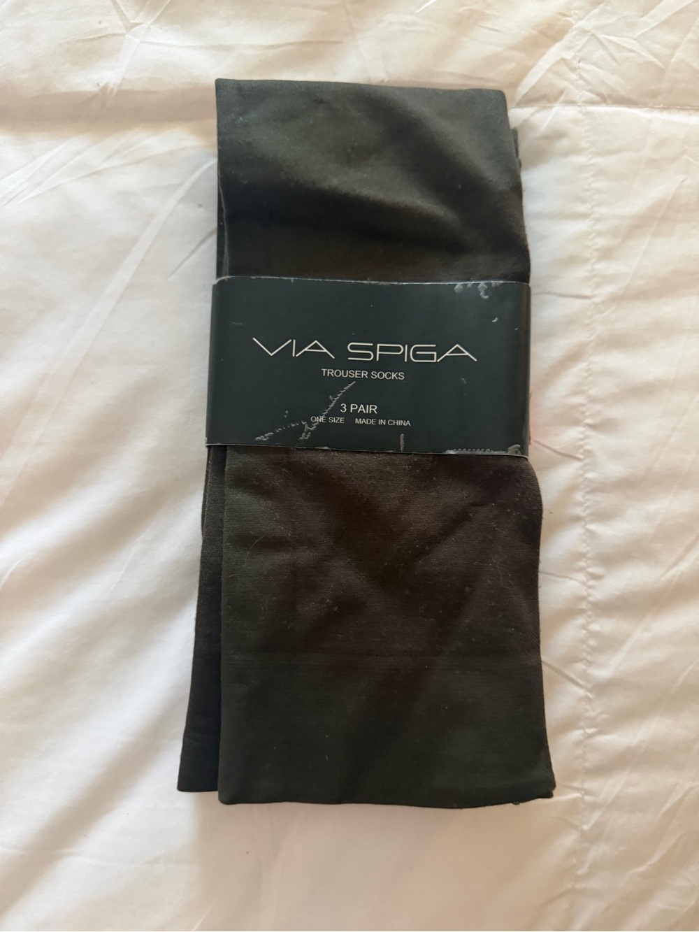 Via Spiga Brown Trouser Socks - 3 Pair